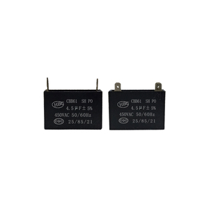 2.5 microfarad 3.5 uf mpp สายไฟพัดลม capacitor <span class=keywords><strong>cbb61</strong></span> 450 v 12 uf สำหรับมอเตอร์เริ่มต้น 8 uf - Product Image 2