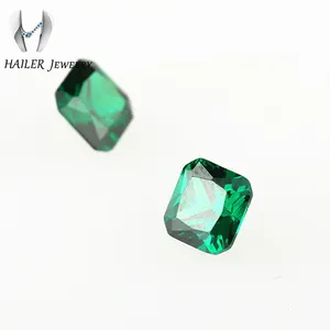 AAA Square Emerald Princess Cut Emerald Stone For Sale