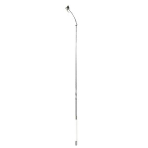 Étriers d'équitation avec poignée centrale en fibre de verre, 2 balles, équipement pour cheval, pour robot hippique - Product Image 1