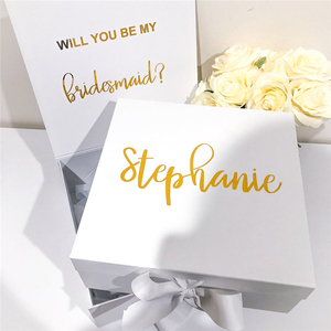 Luxury <strong>Personalised</strong> Beautiful Bride <strong>Gift</strong> <strong>Box</strong> - Product Image 4