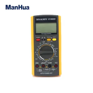 ManHua VC890D Digital Multimeter Tester Digital Multimetro DC AC Multimeter Resistance Tester Digital Voltmeter Ammeter