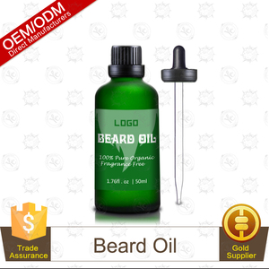 Barbe Huile pour Hommes <span class=keywords><strong>50</strong></span> ml, fabriqués à la main Mélange de Prime 100% Naturel et Organique Huile, Sans parfum - Product Image 1