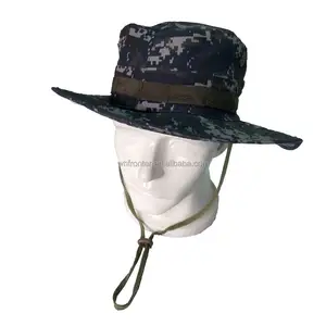 Bán buôn kỹ thuật số marine boonie ngụy trang fedora hat