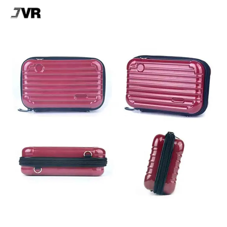 Abs Plastic Hard Shell Women Cosmetic Makeup Beauty Travel Case Suitcase Professional