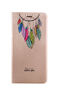 2017 Forro estuche protectora de PU TPU agenda elegante plumaje para iphone 7 7plus celular - Product Image 6