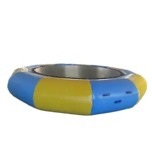 Bâche gonflable en PVC de 0.9 MM, Trampoline flottant dans l'équipement aquatique