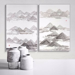 Cadre <span class=keywords><strong>de</strong></span> haute qualité en peinture murale <span class=keywords><strong>de</strong></span> style <span class=keywords><strong>chinois</strong></span>, peinture traditionnelle, décoration <span class=keywords><strong>de</strong></span> maison, peinture à l'<span class=keywords><strong>encre</strong></span> et lavage <span class=keywords><strong>de</strong></span> toile, peintures <span class=keywords><strong>de</strong></span> <span class=keywords><strong>paysage</strong></span> à l'huile, livraison gratuite - Product Image 5