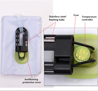 Chauffe-main électrique Rechargeable en forme d'oreiller, 10 pièces, sac d'eau chaude