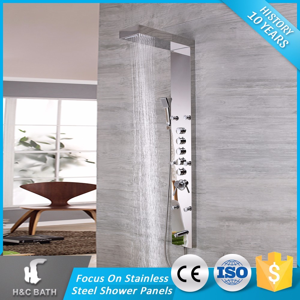 OEM Produit Unique 304 Colonne En Acier Inoxydable Colonne De Douche