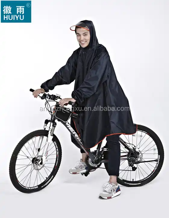 Windproof Waterproof Cover Raincoat Coat Poncho for Bike Bicycle