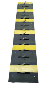 ยางรถ Killer spikes 385*1000*50มมเหล็กความเร็วทางเดียวชนความเร็วสูงความปลอดภัยทางถนน - Product Image 5