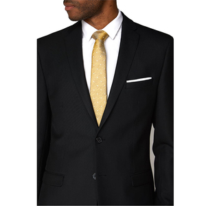 A buon mercato prezzo all'ingrosso personalizzato 2 pezzi <span class=keywords><strong>giovane</strong></span> ufficio abbigliamento uomo abiti da sposa Slim Fit - Product Image 4