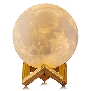 Promotional Bedside LED Moon Battery Powered Solar Moon Light