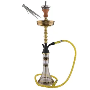 Wholesale large size shisha diy narguile zinc hookah pipe 2019 new design lacquer mr. diy shisha