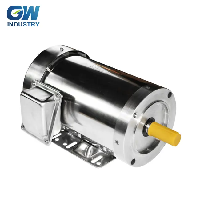 GW Motor NEMA AC Stainless Steel Motor, Motor Pembuangan 3 Fase-56 & 145T