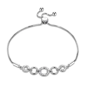 Best selling charm bangle latest 925 sterling silver bracelet