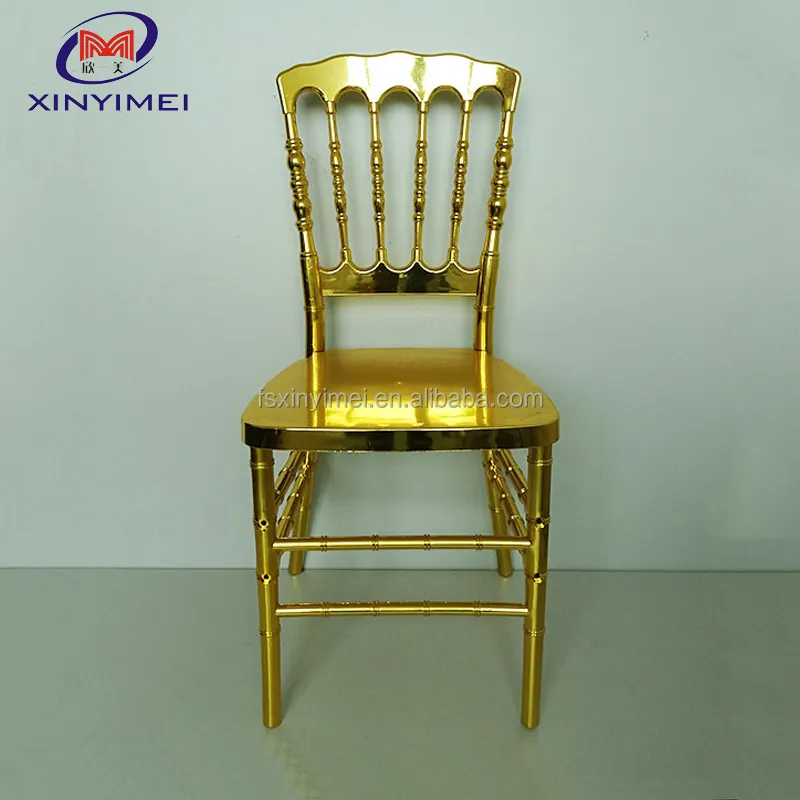 Factory卸売高ライトゴールド樹脂城シャトー椅子ベルサイユ椅子