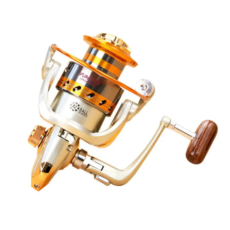 Vissen Spinning Reel 12BB Kogellager 5.5:1 Links/Rechts Metal Reel EF1000-9000 Vissen Rollen