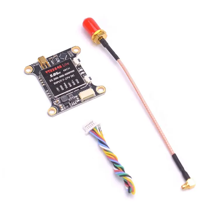 VTX5848 LITE 48CH 5.8G 25/100/200/400/600mW Switchable VTX Video Transmitter Module OSD Control For FPV RC Drone