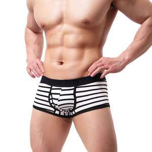 <span class=keywords><strong>Boxer</strong></span> da <span class=keywords><strong>Uomo</strong></span> Sexy con Logo Personalizzato, Slip Semplici e Minimal - Product Image 5