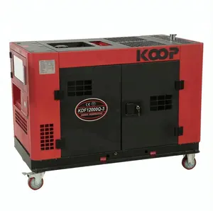 Generator Diesel Tipe Sunyi 10KW 3 Fase