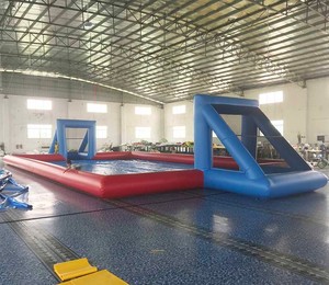 Terrain <span class=keywords><strong>de</strong></span> football gonflable portable en PVC FUN INFLATABLE 12x6m sans fond pour sports <span class=keywords><strong>de</strong></span> plein air - Product Image 4