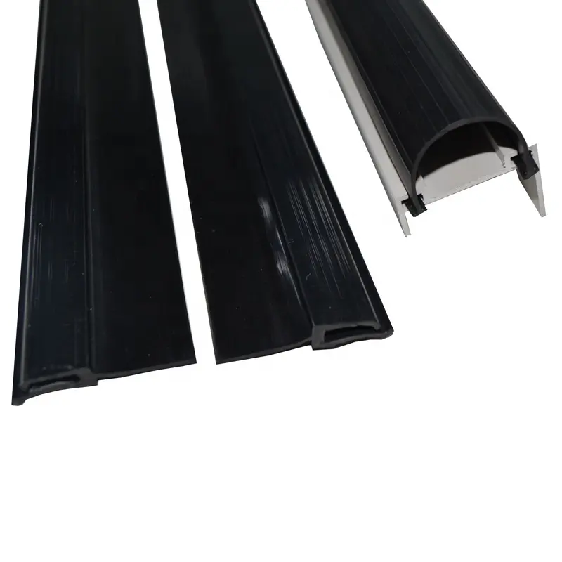 2020 China Groothandel Dubbele Aluminium Ideaal Goedkope Pvc Weer Defender Garagedeur Floor Seal Strip Rubber Garagedeur Side Seal