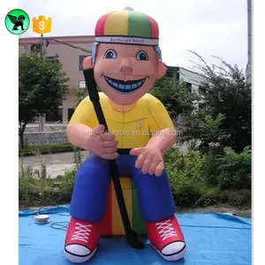 Chinese Style Inflatable Cartoon Customized Boy Inflatable For Promotion Advertising A660