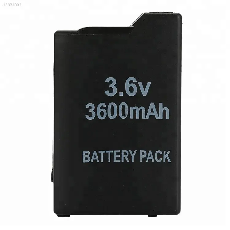 Vervanging Black 3600Mah Pack Compact Li-Ion Voor Sony Psp 1000 Batterij