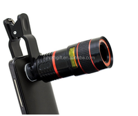 Nouvel arrivage! Objectif de caméra pour téléphone portable, mini objectif de téléphone portable, 8x 12x zoom optique, objectif télescope pour smartphone