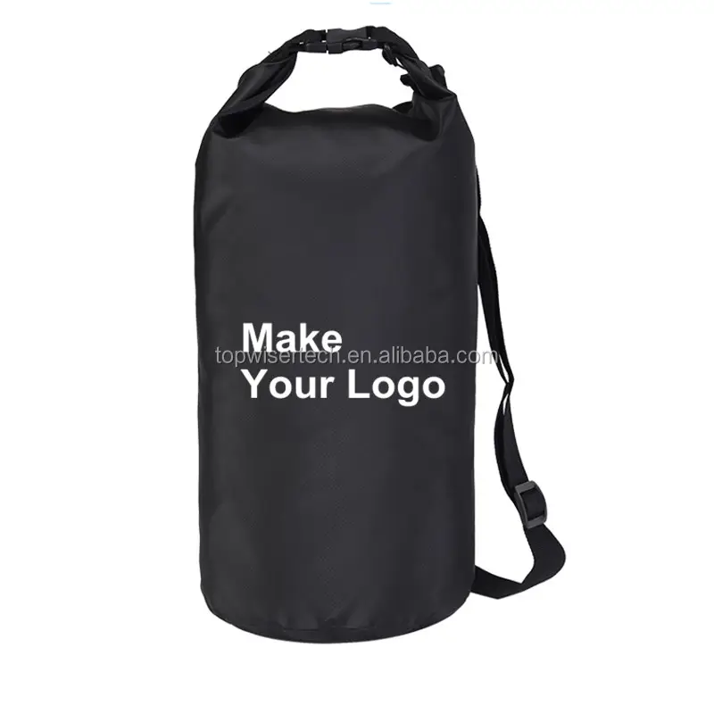 Custom Logo 25L Drybags 500D PVC Tarpaulin Waterproof Dry Bag PVC Backpack For Swimming Drifting Fishing Hunting