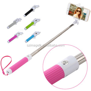 2015 usine d'alimentation sans fil <span class=keywords><strong>bluetooth</strong></span> <span class=keywords><strong>selfie</strong></span> bâton monopode avec obturateur à distance pour <span class=keywords><strong>iphone</strong></span> et Andriod - Product Image 1