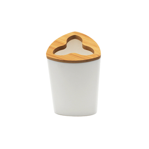 Ensemble d'accessoires de salle de bain en plastique Simple, 6 pièces, en bambou, blanc, <span class=keywords><strong>toilette</strong></span> et accessoires de salle d'eau, hôtel, maison, moderne - Product Image 4