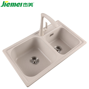 Gran plato doble fregadero de la <span class=keywords><strong>cocina</strong></span> con escurridor - Product Image 3