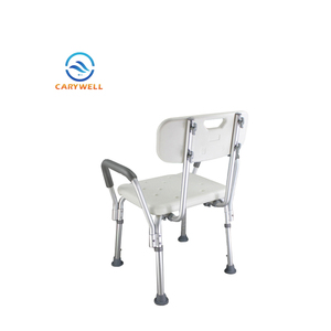 <span class=keywords><strong>Silla</strong></span> de <span class=keywords><strong>Ducha</strong></span> Moderna para Baño, Ajustable en Altura, de Aluminio y Plástico, para Personas con Discapacidad, con Asas y Respaldo - Product Image 2