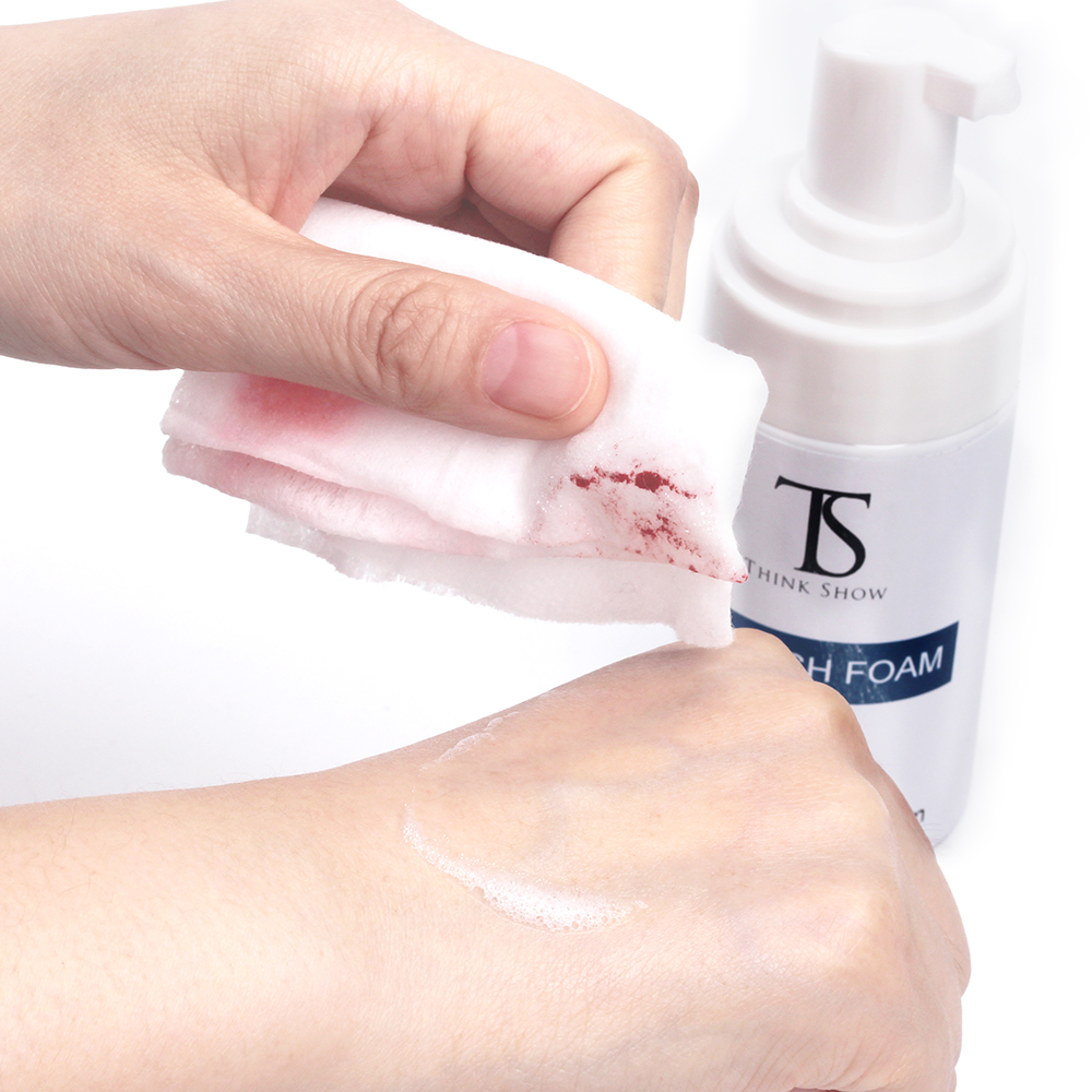 Оптовая продажа, без масла, пенопласт для ресниц, очищающее средство для наращивания ресниц, частный бренд, шампунь для ресниц