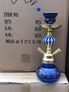 Vase à citrouille en fer, joli design unique, vente en gros, petite taille, narguilé - Product Image 5