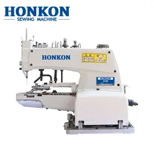 HK-373D Industrial Computerized Direct Drive High Speed Button Attaching Sewing Machine Double Oil Supply Design