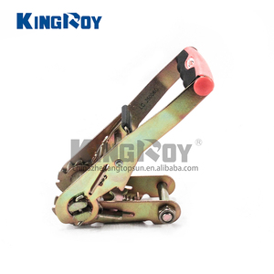 5ton 2 polegadas 50mm plástico lidar com catraca fivela amarração da carga do caminhão tensão fivela - Product Image 3