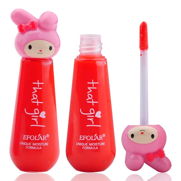 Lip Gloss kecantikan Label pribadi, tahan air, Formula kelembaban unik, tahan lama, untuk anak perempuan, likuid LOGO CE