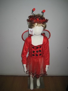 PGCC0019 Venta caliente rojo niños <span class=keywords><strong>abeja</strong></span>, con alas bebé chica <span class=keywords><strong>de</strong></span> traje <span class=keywords><strong>de</strong></span> Halloween - Product Image 2