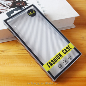 High quality plastic cell phone case PVC packaging box clear Wholesale