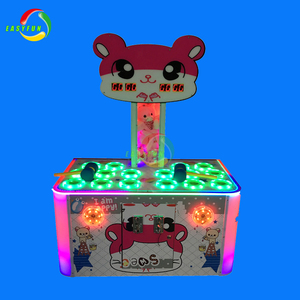 Trẻ em thương mại đồng tiền hoạt động hạnh phúc búa đánh ếch trò chơi <span class=keywords><strong>Arcade</strong></span> máy - Product Image 4