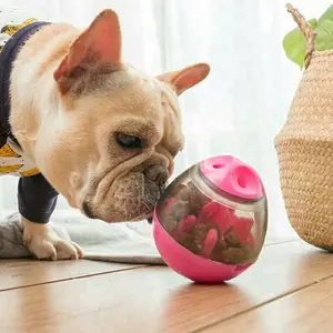 אמזון מכירה לוהטת עמיד כוס אינטראקטיבי כדור פינוק מחלק לחיות מחמד Iq אימון ללעוס כלב צעצוע
