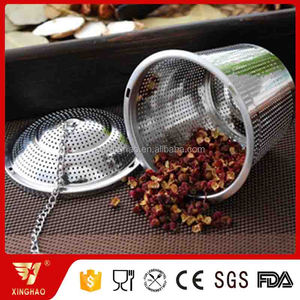 Stainless Steel Different Size Mesh <strong>Loose</strong> Leaf <strong>Tea</strong> Basket <strong>Infuser</strong> - Product Image 6