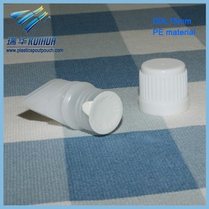 Poche liquide en plastique avec bec verseur, couvercle en film <span class=keywords><strong>aluminium</strong></span> et bouchon - Product Image 4