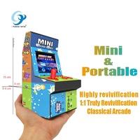 Machine de jeu d'arcade miniature CT882B Bartop, meilleur joystick rétro 2020 avec jeux 8 bits