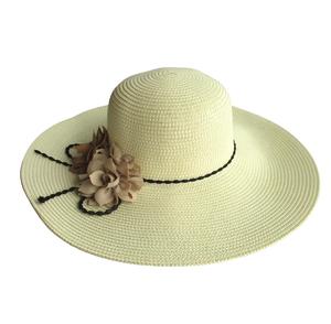 Women's <b>Floppy</b> Beach Straw <b>Hat</b> Plain Pattern for Travel and Casual Wear-Wholesale - Product Image 2