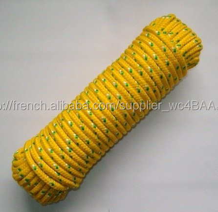 Multifilament pp corde tressée, 16 brins tressés