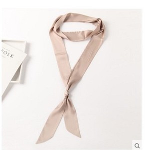 Alibaba Chine Gros 80-180X5-7cm Gros Imprimer Femmes Satin Mousseline <span class=keywords><strong>de</strong></span> Soie Écharpes/<span class=keywords><strong>Cravate</strong></span> - Product Image 5